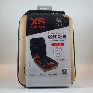 XSories Small Power Capxule Soft Case for Go Pro Cameras w/ 2800mAh Charger - Picture 1 of 6