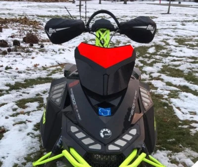 Ultra Low Red Windshield Fits Ski-Doo XP ~ 213 Parts - Image 1 of 3