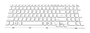 Sony Vaio VPCEH 71911M Laptop White US Keyboard 148971361 AEHK1700023 - Picture 1 of 2