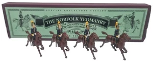W Britain 54mm The Norfolk Yeomany The King's Own Royal Regiment 8892 Soldiers  - Picture 1 of 7