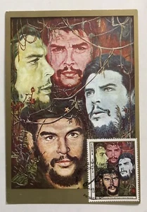 Cartolina Postale Ernesto Che Guevara - Cart. Maximum - Annullo Dedicato - Foto 1 di 2
