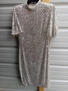 Midi-Paillettenkleid Größe 4 Eliza J - Bild 1 von 14