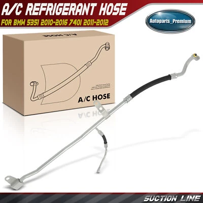 A/C Refrigerant Suction Line Hose for BMW	535i 2010-2016 740i 2011-2012 L6 3.0L - Image 1 of 4