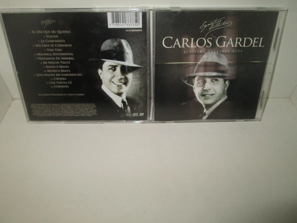 CARLOS GARDEL - ALL TIME GREATEST HITS rare Spanish Tango cd 14 songs MINT - Image 1 of 1