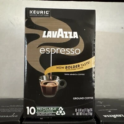 LavAzza Café Espresso Keurig 10 ct K Tazas 4.1 OZ 4 Cajas (40 Cápsulas) Foto 1 de 4