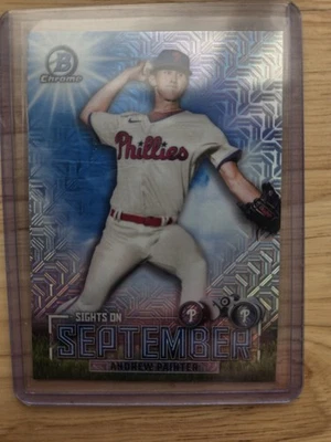 2023 Bowman Chrome Mega Box Andrew Painter Sights On September - Image 1 of 2