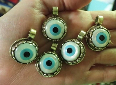 Colgante Madreperla Mal de Ojo Buena Suerte Foto 1 de 3