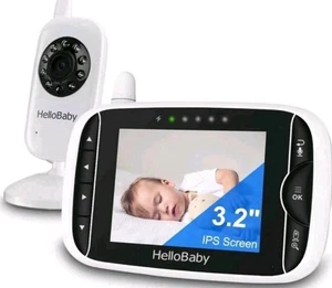 Video Baby Monitor with Camera and Audio, 3.2Inch LCD Display, 3.2 HB32....36 - Picture 1 of 11