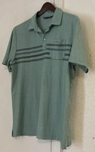 New Travis Matthew Green Golf Polo Shirt M Medium - Picture 1 of 4