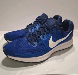 Nike Men's Air Zoom Pegasus 34 Blue Running Shoes Size: 11.5 Model: 880555-413 - Picture 1 of 10
