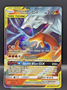 Pokémon TCG - Reshiram & Charizard Tag Team GX 20/214 Unbroken Bonds NM - Picture 1 of 10