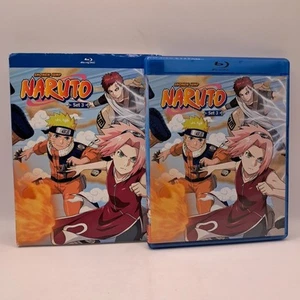 Naruto: Set 3 (Blu-ray, 2005) 4-Disc Set Anime w/ Slipcover Shonen Jump - Picture 1 of 15