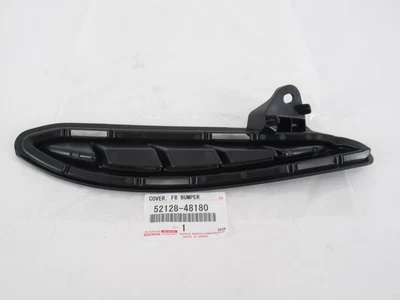 Cubierta de orificio de parachoques delantero LH para conductor Toyota 52128-48180 original OEM 2021-2024 Venza Foto 1 de 4