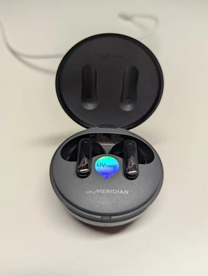  LG TONE Free True Wireless Bluetooth Earbuds T90 (T92) with cable  WORKS - image 1 of 2