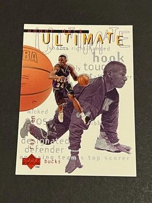 1997-98 1997 UPPER DECK ULTIMATE RAY ALLEN #U24 - Image 1 of 2