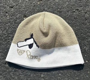 Vintage Roxy Snowboard Beanie Skullie Y2K Gorpcore Quicksilver - Bild 1 von 1