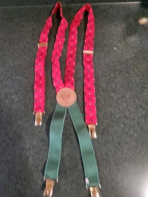 Holdups vintage marca Santas vacaciones Navidad California Foto 1 de 3