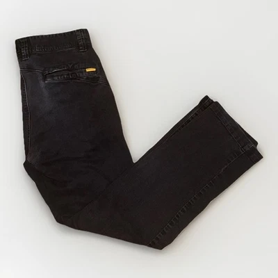 Volcom Black Denim Jeans Men’s 30x30 Slim Straight Skater Chino Style - Image 1 of 4