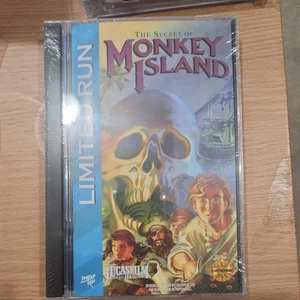 SEALED The Secret Of Monkey Island Classic Edition - Sega CD - Limited Run Games - Picture 1 of 5