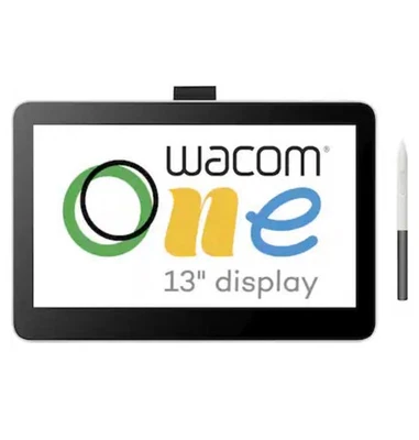 Wacom One 13.3 inch Graphics Tablet - Flint White (DTC133W0A) - Image 1 of 4