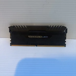 TESTED Corsair Vengeance Pro LED CMU16GX4M2C3200C16B 3200 MHz RGB 8GB DDR4 RAM - Picture 1 of 3
