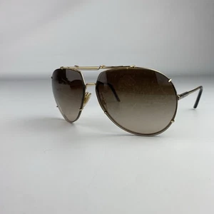 Dolce & Gabbana DG 2075-034/13 Womens Gold Brown Lens Sunglasses 63-13-135 3N - Picture 1 of 15