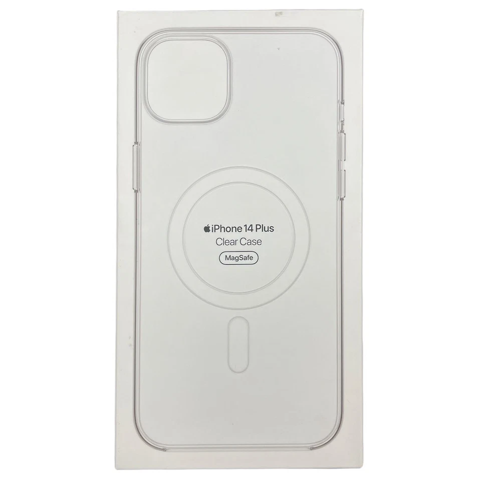 Genuine Original Apple Hard Case Cover Skin For iPhone 14 Plus - Clear MPU43ZM/A