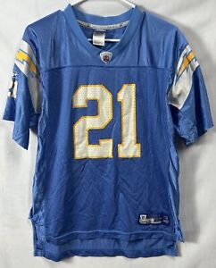 Ladanian Tomlinson #21 San Diego Chargers Powder Blue Jersey Youth XL Reebok NFL