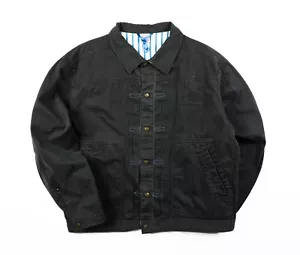 Vintage Nike Blue Ribbon Sports Pleated Blouson Jacket Workwear Inspired - Large - Picture 1 of 9