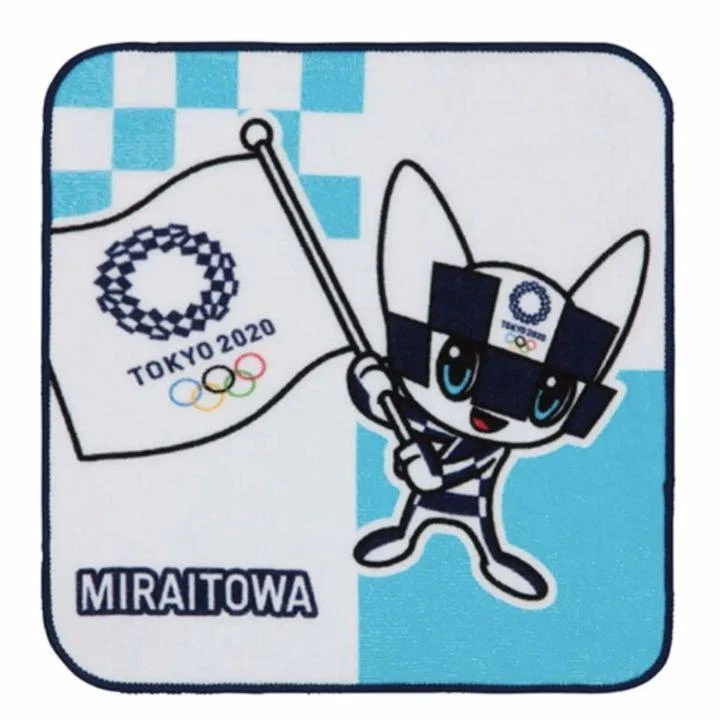 Токийское Олимпийское Паралимпийское 2020 Японское Полотенце для Рук Мини Полотенце Официальный Лицензированный Товар - Изображение 1 из 4