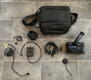 Vintage Sony Video Camera Recorder Hi8 CCD-TR705E + Bag & Bits - UNTESTED - Picture 1 of 22