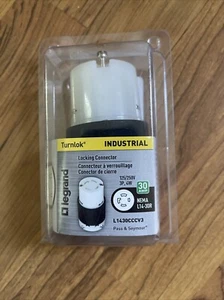 Legrand Turnlok Industrial Locking Connector L1430CCCV3 30 Amp Nema L14-30R - Picture 1 of 4