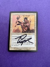 MTG Magic Improvised Armor Signed Artist Proof X1 Onslaught Alan Pollack