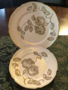 Castleton "GLORIA 8" Salad Plate And Matching 6.5" Bread/Butter Plate - Picture 1 of 3