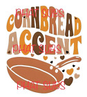 Sublimation Print Cornbread Accent Thanksgiving Ready to Press Heat Transfer