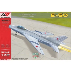 MiG Ye-50 Interceptor experimental con motor de cohete Modelo Kit 1:72 AA7223 - Imagen 1 de 9
