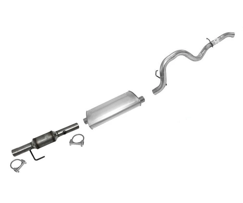 Catalytic Converter Muffler Exhaust Pipe System for Jeep Wrangler 2.5L 1997-1999 - Image 1 of 4