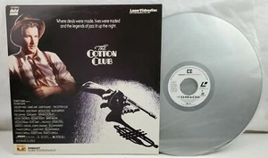 The Cotton Club Laser Videodisc LaserDisc Richard Gere Francis Ford Coppola - Imagen 1 de 3