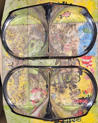 Cadillac Fleetwood 75 1964 1965 bisel de faros delanteros OEM Foto 1 de 4