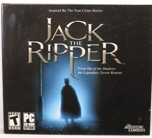 Video Game PC Jack the Ripper NEW SEALED Jewel