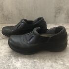Dansko Mary Jane Professional Leather Comfort Clogs Boots Size 37 Black