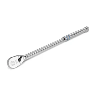 DURATECH Extra Long Handle 3/8-Inch Drive Ratchet, 90-Tooth with 12" Handle - Picture 1 of 10