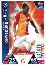 Topps Match Attax Champions League Tarjeta Núm 375 Henry Onyekuru Galatasaray As