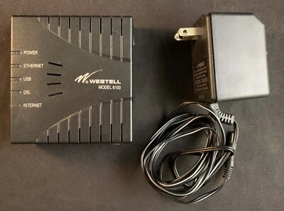 Westell 6100 DSL2+ Router E90-610015-06 Rev E - Image 1 of 3