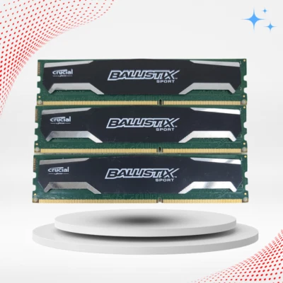 Crucial Ballistix Sport BLS4G3D1609DS1S00.16FER2 DDR3 PC3-12800u 4 x 4GB (16GB) - Image 1 of 4