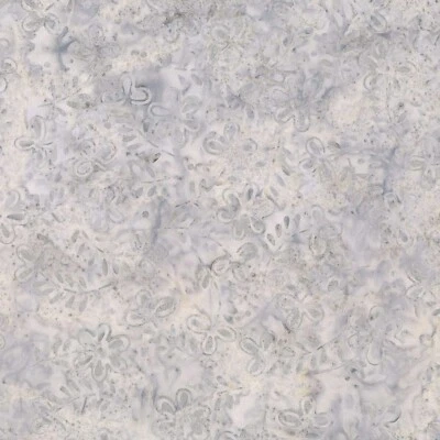 Batiks Wilmington - Starlight - Margaritas - Gris claro/crema Foto 1 de 4