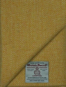 Harris Tweed Fabric & labels 100% wool Craft Material - various Sizes . Sherbert - Picture 1 of 1