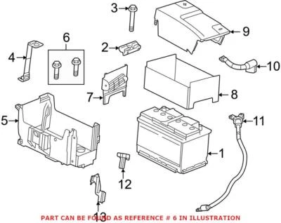 Genuine OEM Battery Tray Bolt For Saab 11519387 — 第 1/2 张图片
