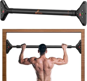 Pull Up Bar: Strength Training Chin up Bar without Screws - Adjustable - Picture 1 of 9