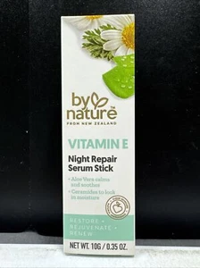 by nature Vitamin E Night Repair Serum Stick. Restore-Rejuvenate-Renew 10g .35Oz - Picture 1 of 8